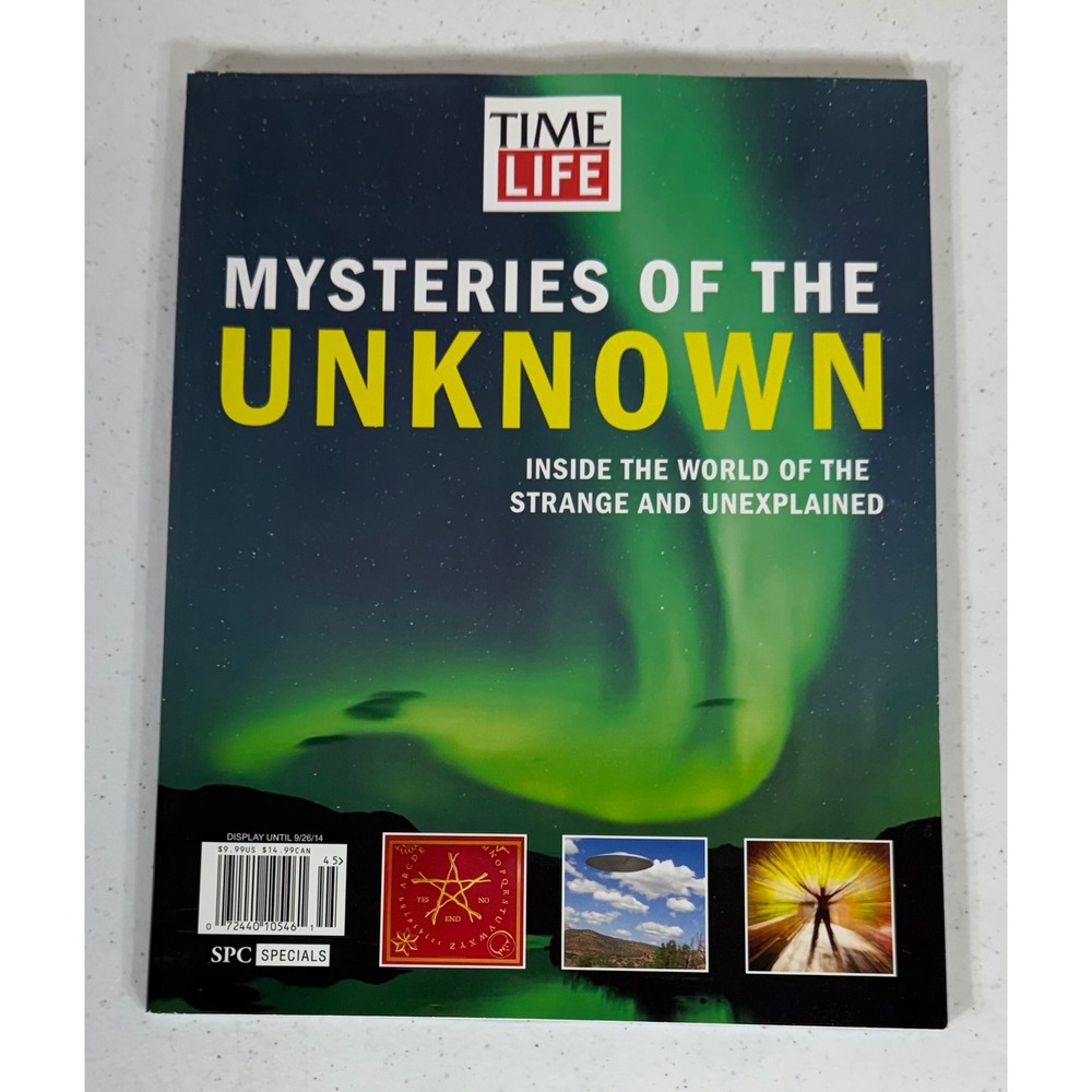 Time Life Magazine Mysteries of the Unknown Unexplained Paranormal UFO